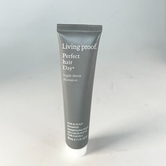 Living Proof Perfect Hair Day Triple Detox Hair Scalp Shampoo Travel 1 fl oz New - Picture 1 of 6